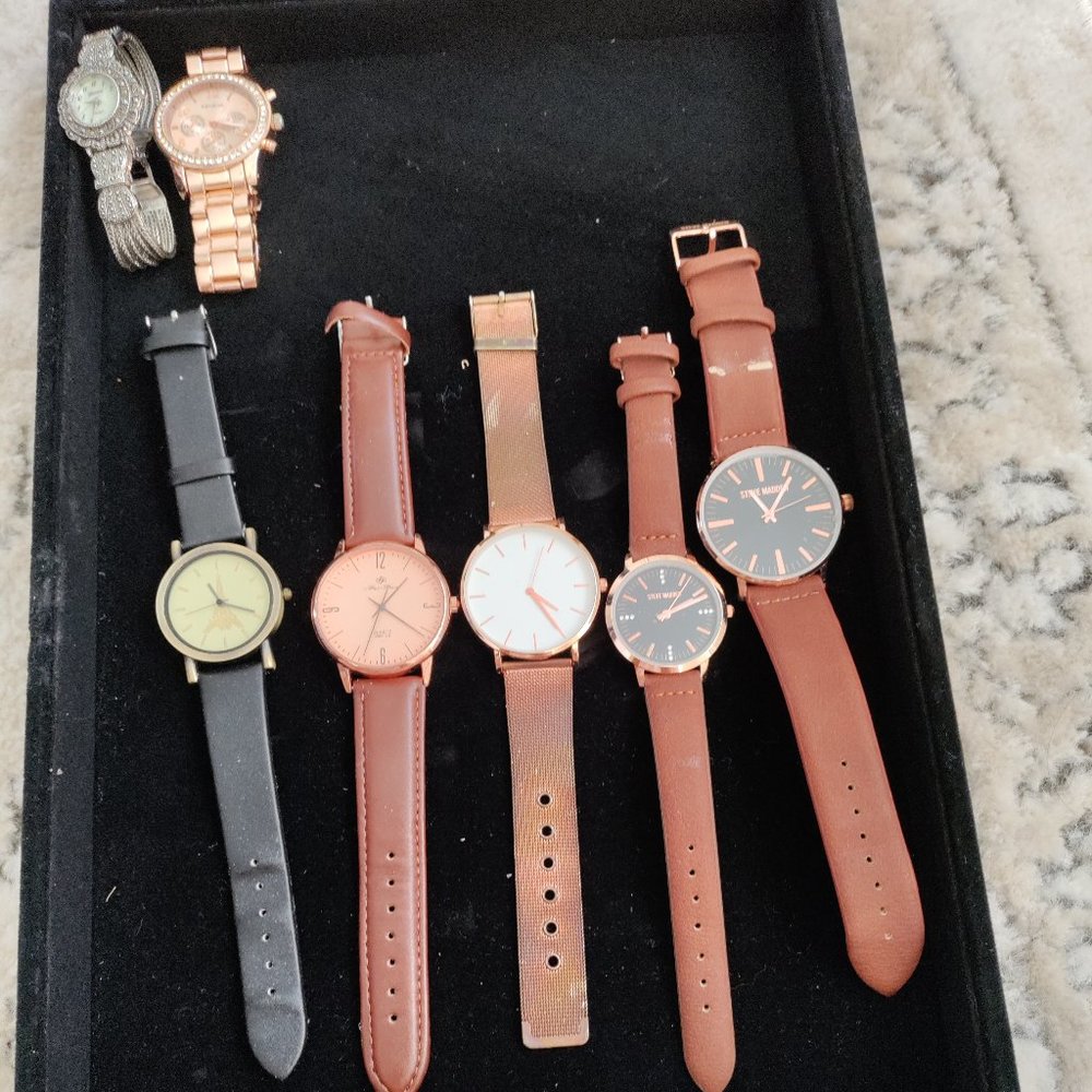 Women's 7 Bundle Watch Set